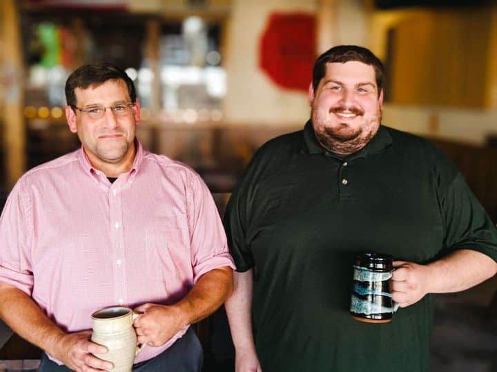 ✨Mug Club Spotlight✨ Meet Burton & Julian Kesler!👋🏼 “For me, Four Saints is more