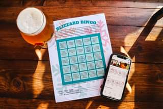 Blizzard Bingo is where it’s at in @downtownasheboro! ❄️ For a chance to win $50