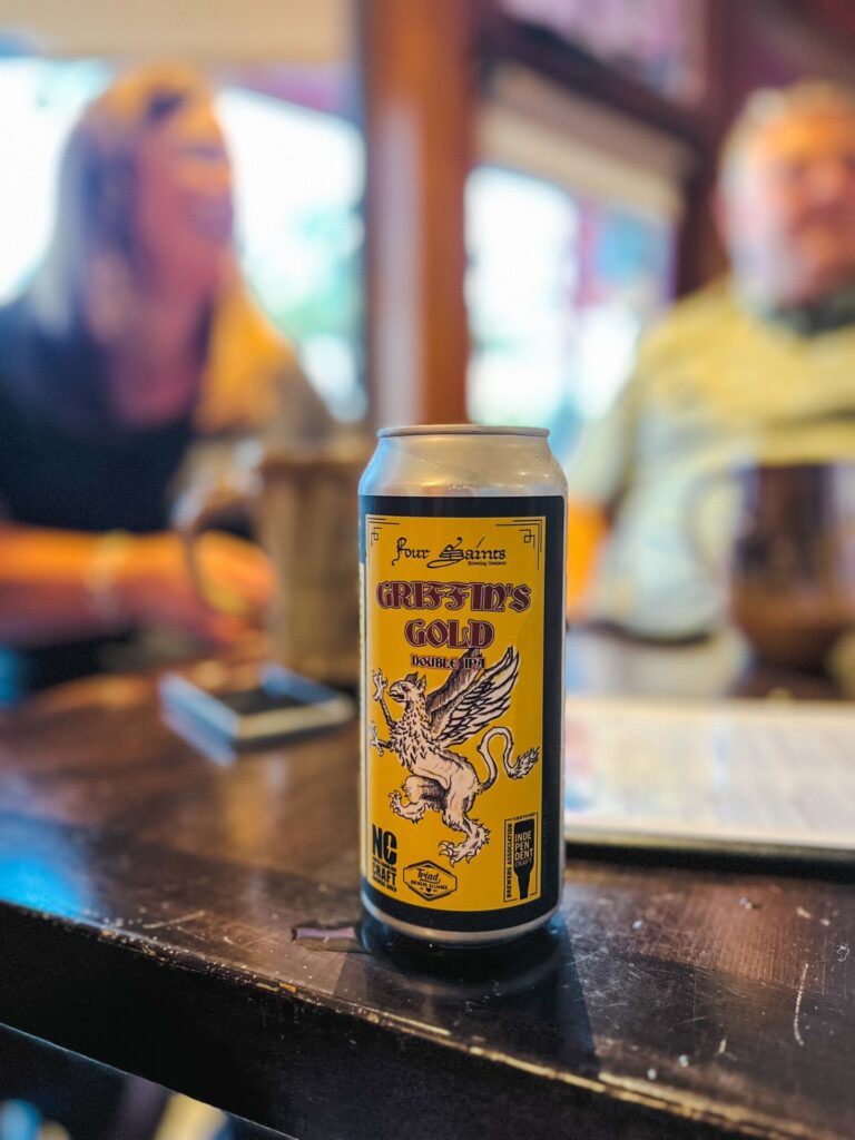 Now available in CANS: Griffin’s Gold DIPA 🙌🏻