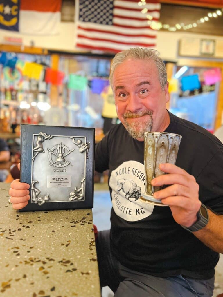 The Four Saints Family is screaming CONGRATULATIONS to our good friend, Rich Pow