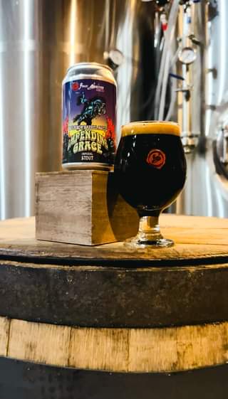 Stout Season is upon us…  BBA Impending Grace is now available on tap and in can