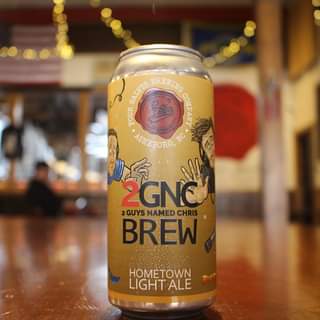 Introducing: 2GNC Brew Hometown Light Ale 🤘🏻 It’s always been a dream of ours to